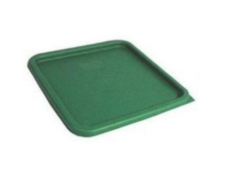 Tapa Para Contenedor Policarbonato Cuadrado Verde 2 a 4 lts.