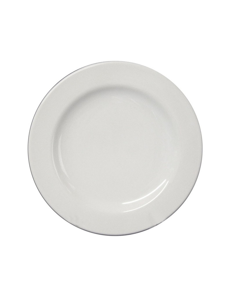 Plato Trinche 23 cm Glacial Santa Anita (Blanco Glacial).