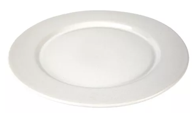 Plato Base 32 Santa Anita (Blanco Glacial).