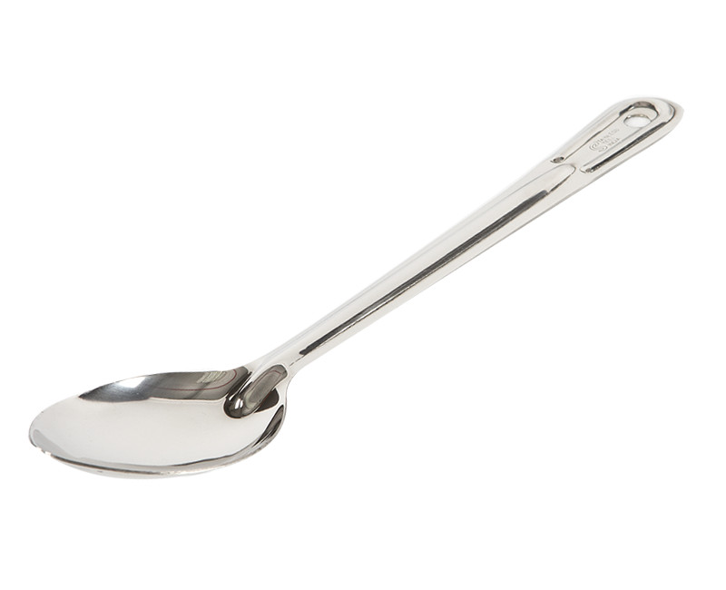 Cuchara Lisa Para Cocina 15" / 38.1 cm Acero Inoxidable.
