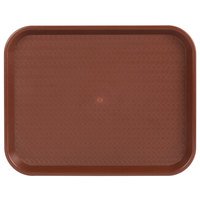 Charola de Servicio 12 X 16" / 30.5 X 40.6 Polipropileno Cafe