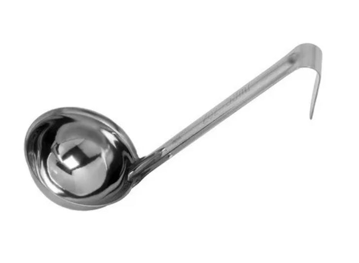Cucharon Corto Para Servir 2 oz / 59 ml Acero Inoxidable.