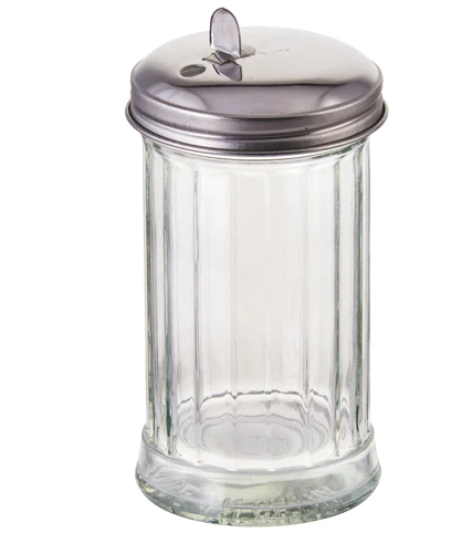 Dispensador de Vidrio Para Azúcar 12 Oz.
