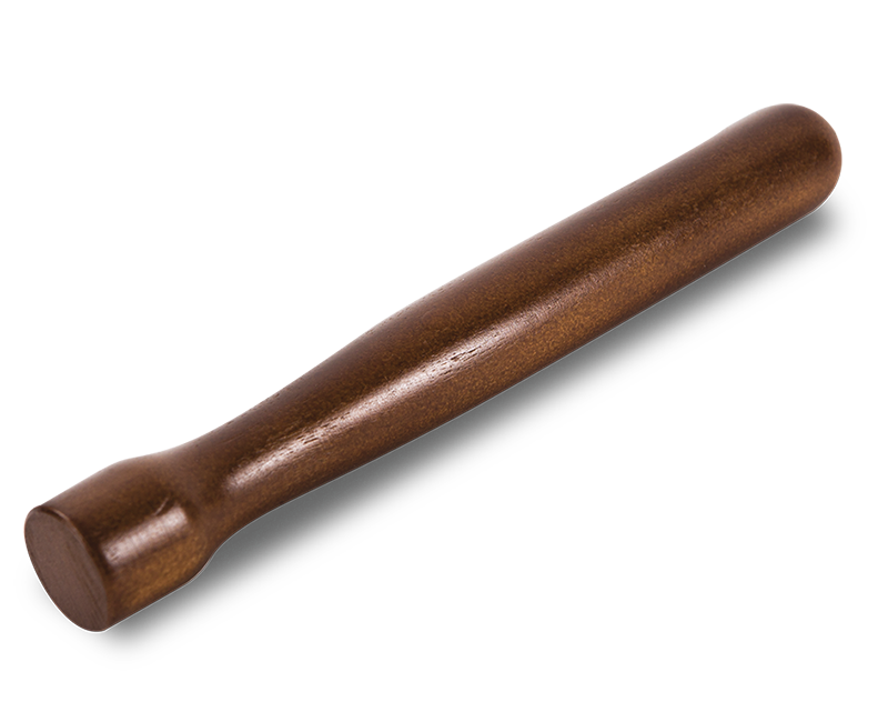 Muddler Cabeza Plano de Madera.