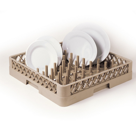 Rack Para Platos 50 X 50 cm 64 Compartimentos.