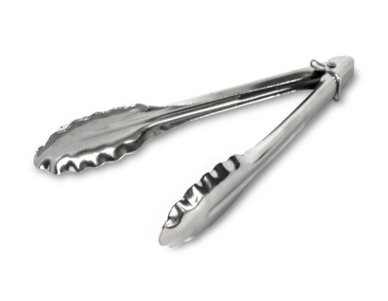 [MCP180900] Pinza Para Pan 9.5" / 24 cm Acero Inoxidable Calibre 18.