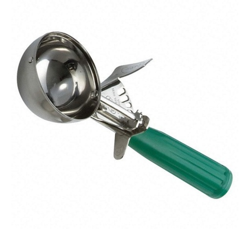 [MCPP12] Scoop Porcionador Para Helado 3.25 oz / 96 ml Mango Verde 12 p/lt.