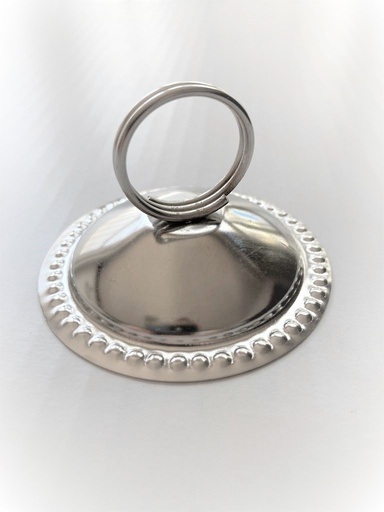 [MCACCSOP01] Porta Menu De Mesa Fabricado Acero Al Carbon Niquelado