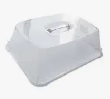 [MCTAP1418] Tapa Tipo Domo Entera Para Pan Policarbonato