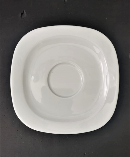 [DEPC170] Plato Para Taza Café Cuadrada 170 cc.