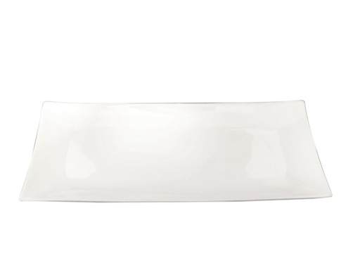 [ABR3815] Bandeja Rectangular 37 X 14 cm Porcelana.