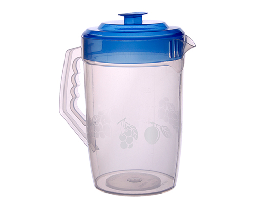 [KAR058] Jarra de Plastico con Tapa Modelo Bonita 1 Lts