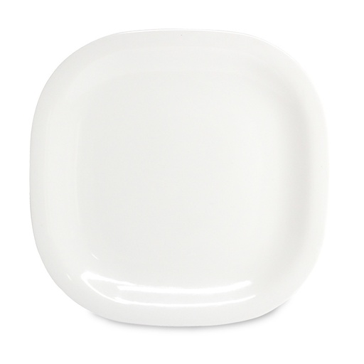 [2138] Plato Trinche Cuadrado 20 cm Melamina.