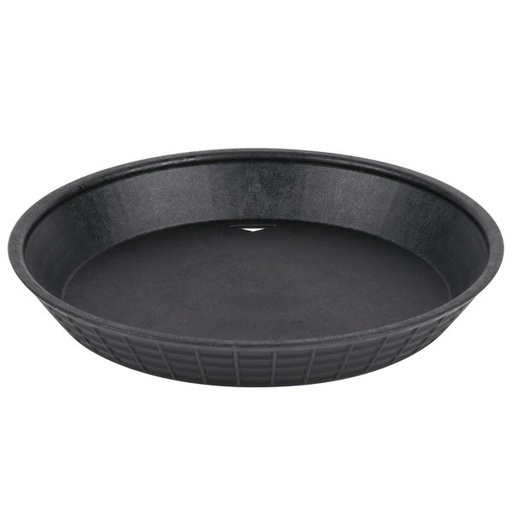 [TAB137510BK] Canasta Para Pan Redonda 10.5" / 26.6 cm Polipropileno Negro