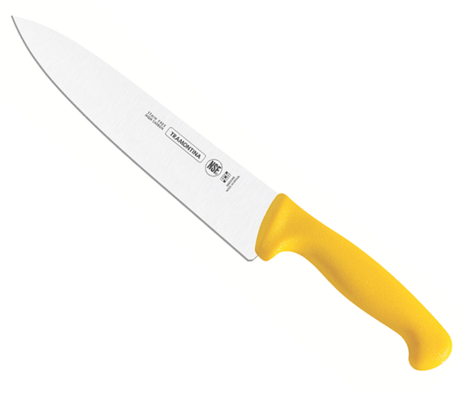 [TRM24609/050] Cuchillo Cheff 10'' Amarillo Tramontina.