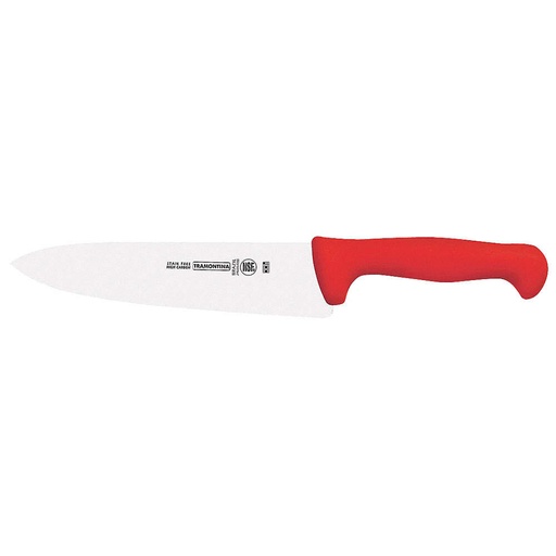 [TRM24609/070] Cuchillo Cheff 10'' Rojo Tramontina.