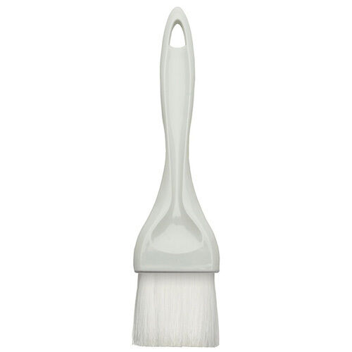 [NB-20] Brocha Pastelera 2" / 5 cm, Plástico / Nylon, Color Blanco.