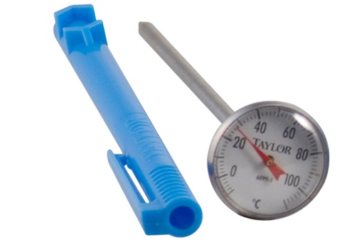 [6099N] Termómetro de Bolsillo Taylor -10 a 110 °C.