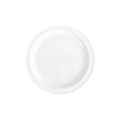 [TP1805] Plato Plano Chico Policarbonato Ø 16.4 cm.