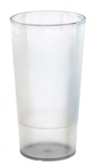[TP1123] Vaso Riviera 2 Texturizado Policarbonato 17.0 oz / 483 ml.