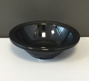 [912-NE] Plato Postre 4.5" Premium Negro Brillante.