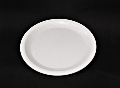 [TP1807] Plato Plano Grande Policarbonato Ø 22.6 cm.