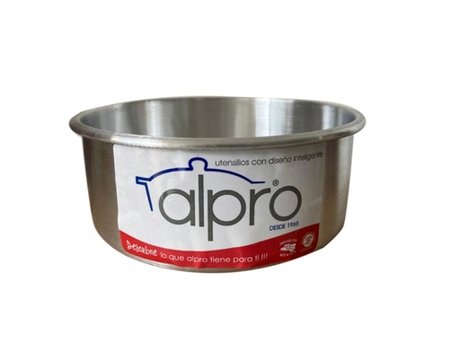 [ALP1714] Molde Para Pan No.14 1.08 lts / 14 X 6 cm Aluminio.