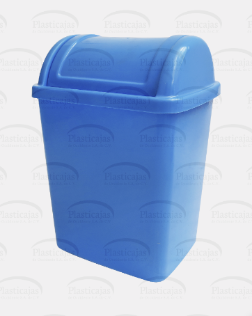 [KAR005] Bote Papelero con Tapa Osilante 10 lts Plástico