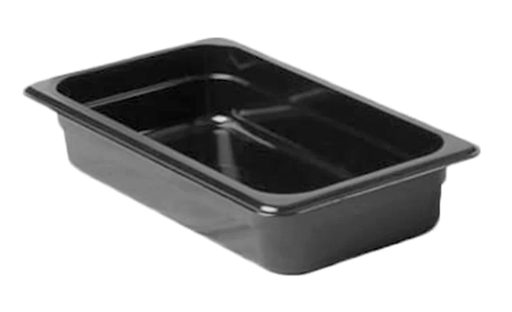 [MCIP1906N] Inserto Noveno 2.5" / 6 cm Policarbonato Negro