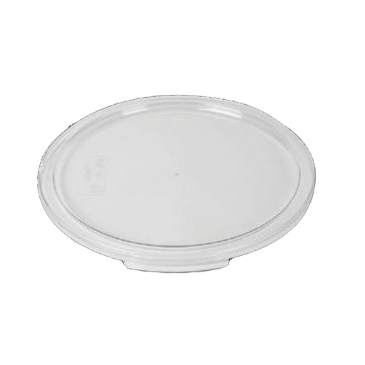 [PLRFC121822PC] Tapa Redonda Para Contenedor 12, 18 y 22 Qt, Policarbonato.