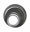 [146-026-001] Juego de Aros Para Emplatar 6, 7, 8, 9, 10 y 12 cm Acero Inoxidable.