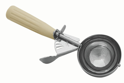 [SLDS010] Scoop Porcionador Para Helado 3 oz / 88.7 ml Mango Marfil 10 p/lt. (Thunder)
