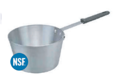 [ALP3824] Cazo Cónico 24 cm Cap. 5.2 litros (24 x 14.5 cm) Silver Gourmet.
