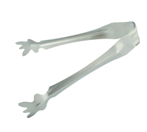 [C300] Pinza Para Hielo Acero Inoxidable pata de gallo. (Travessa)