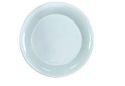 [903‐BL] Plato Extendido 8" / 20 cm Blanco Premium.