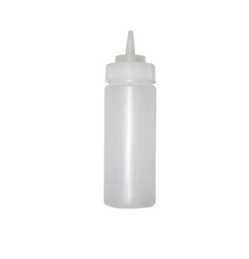 [MCDV16CK] Mamila Para Aderezo 16 oz / 474 ml Color Semi Transparente.
