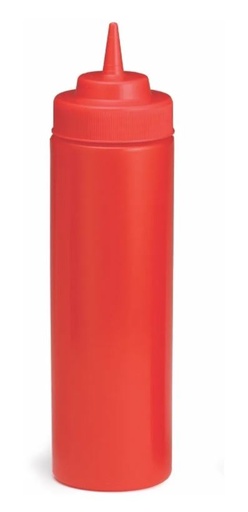 [MCDV24KK] Mamila Para Aderezo 24 oz / 710 ml Color Rojo.