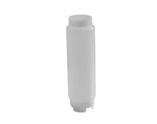 [MCDVBM32] Mamila Para Aderezo con Membrana 32 oz / 947 ml Color Semi Transparente.