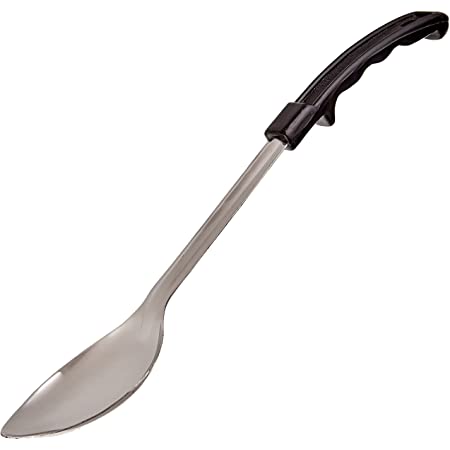 [MCCAIP15L] Cuchara Lisa Para Cocina 15" / 38.1 cm Acero Inoxidable Mango Plastico.