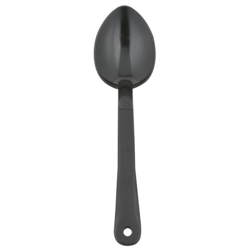 [MCCPOL13LN] Cuchara Lisa 13" / 33 cm Policarbonato Negro.