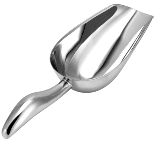 [MCCAI12BAR] Cucharon Para Hielo 12 oz / 355 ml Acero Inoxidable.