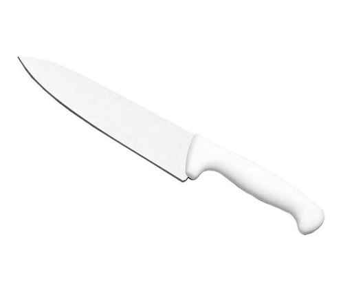 [MCCCHEF10] Cuchillo Chef Profesional 10" / 25.4 cm Color Blanco.