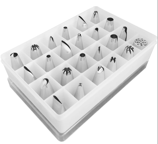 [MCPADUYA] Duya Juego Con 24 Piezas Diferentes Acero Inoxidable.