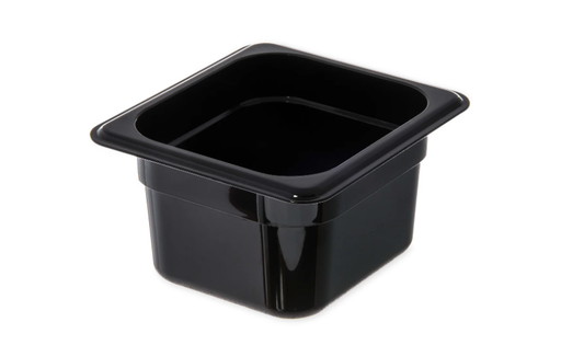 [MCIP1610N] Inserto Sexto 4" / 10 cm Policarbonato Negro. 