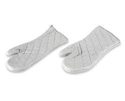 [MCG17] Par de Guante Protector Altas Temp 16" (80 C) (Gris).